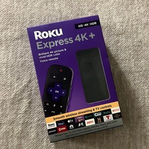 Roku Express 4k+ Player & Remote